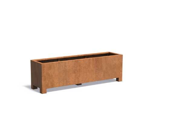 Adezz Corten Carrez with Feet Planter