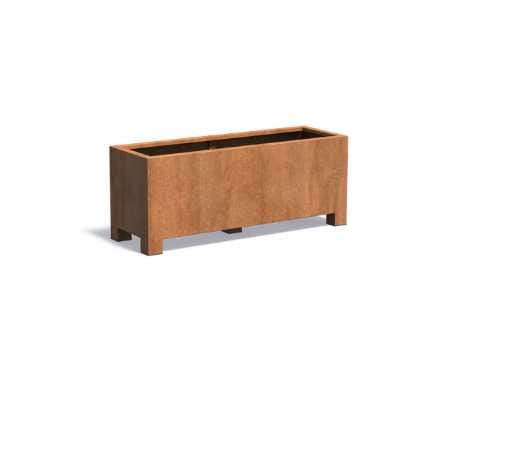 Adezz Corten Carrez with Feet Planter