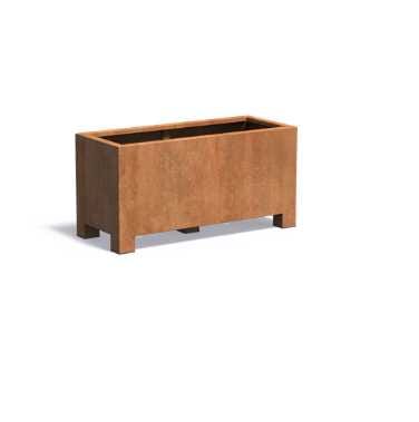 Adezz Corten Carrez with Feet Planter