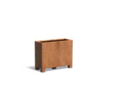 Adezz Corten Carrez with Feet Planter