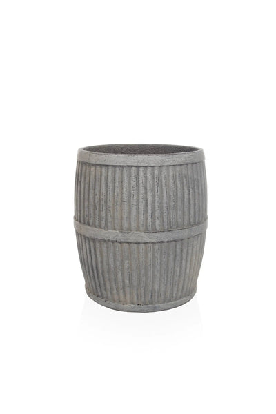 Barrel Planter Contemporary Planters