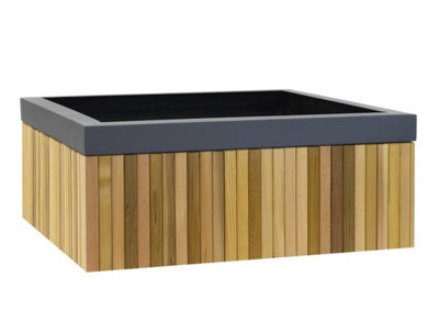 Cedar Wood Timber Planter Contemporary Planters